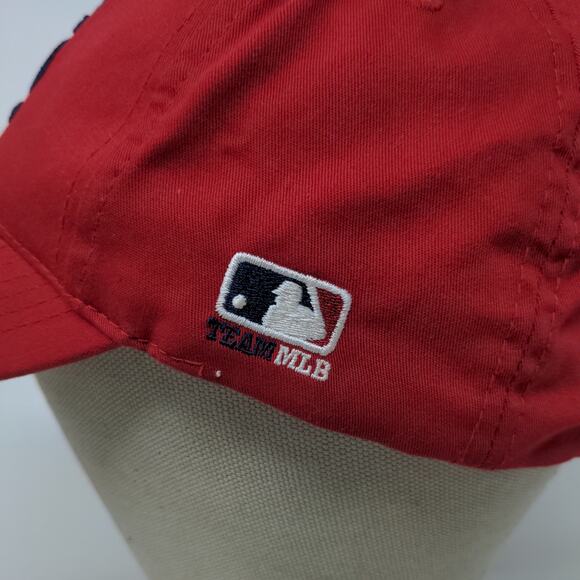 Team MLB St Louis Cardinals Strapback Hat Embroidered Logo Red - Picture 6 of 13